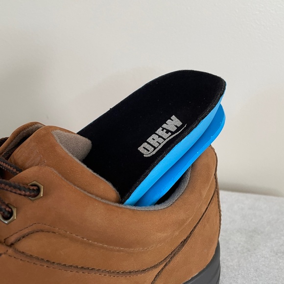 Drew Traveler Men’s Cognac Nubuck 11 Med - New in Box - Picture 5 of 16